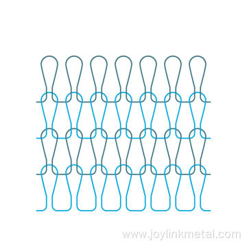 Copper ginning knitted wire mesh